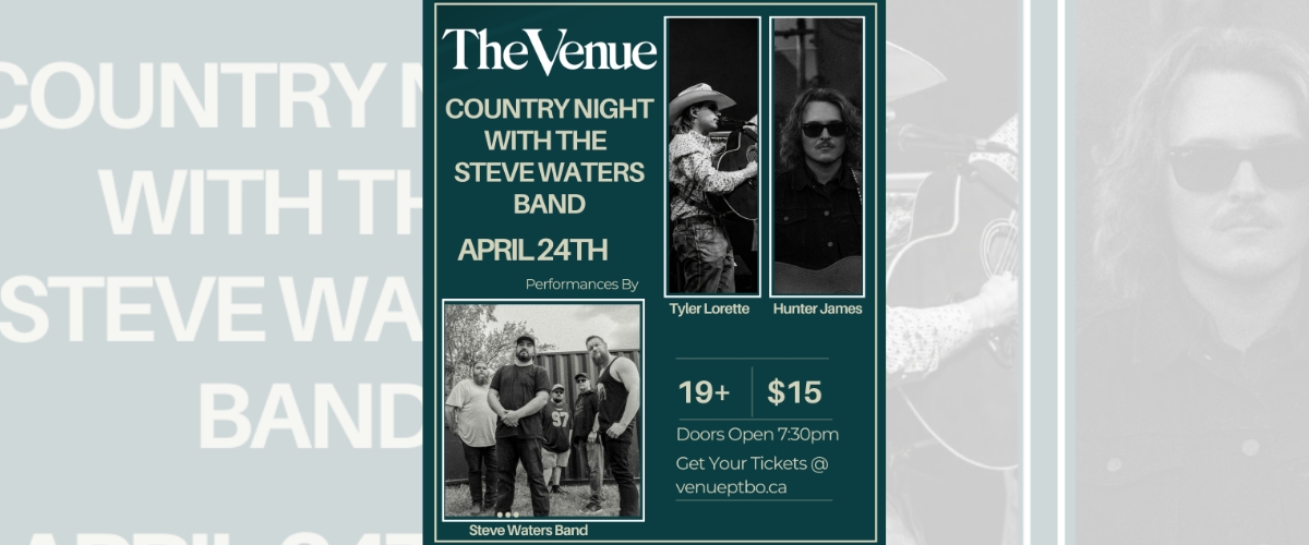 Stever Waters Band peterborough