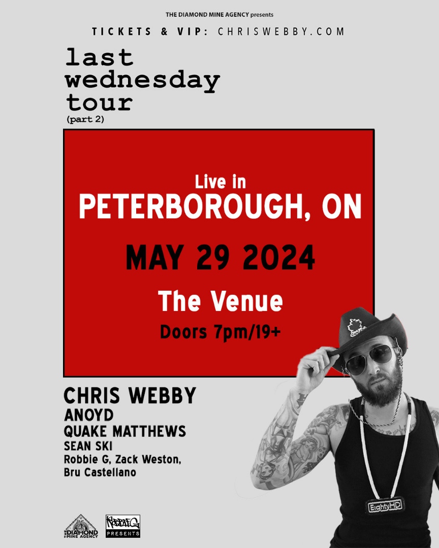 Chris Webby The Venue Peterborough