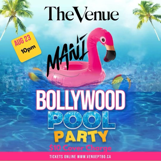 Bollywood Pool Party - The Venue - Peterborough