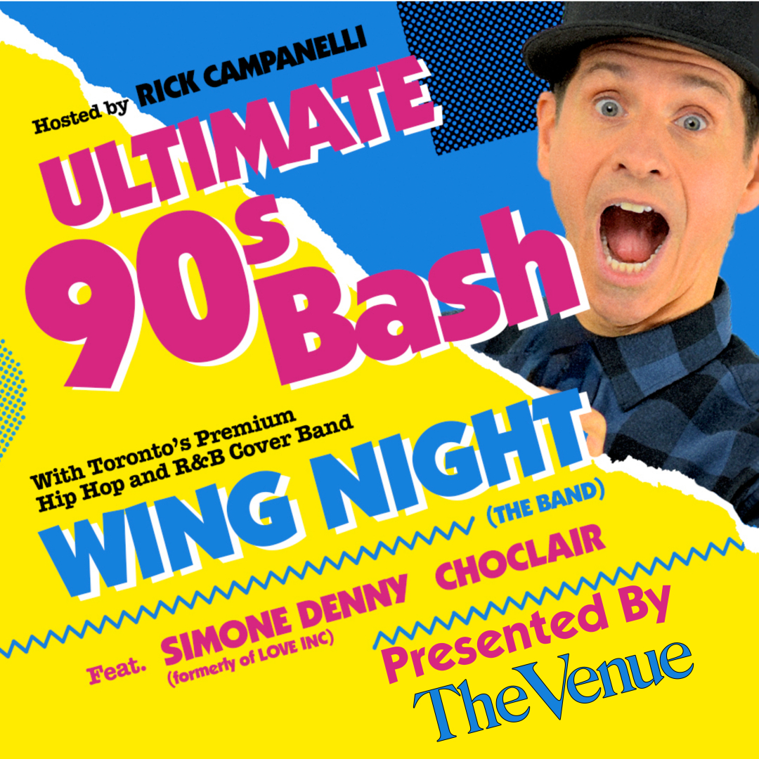 RIck Campanelli's Ultimate 90s Experience - The Venue - Peterborough