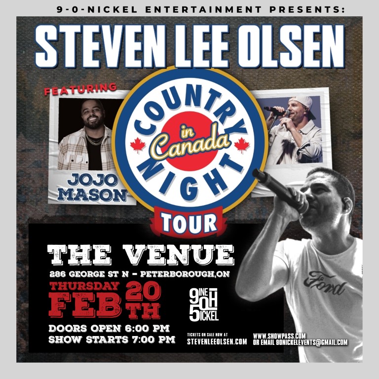 Steven Lee Olsen The Venue Peterborough